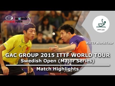 Swedish Open 2015 Highlights: FAN Zhendong/ZHANG Jike vs FANG Bo/XU Xin (Final)