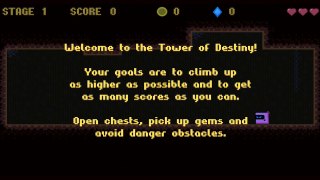 Tower Of Destiny [Gameplay] - Indie Android Infinite Platformer