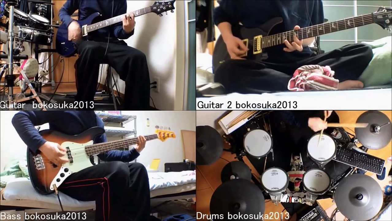 【LiSA】【Girls Dead Monster】【Angel Beats!】【OST】-Little Braver-【BAND!!!!! cover】【叩いてみた】