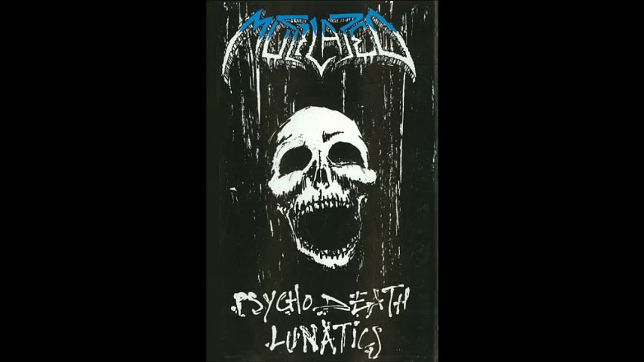 MUTILATED ‎- Psychodeath lunatics Demo 1988 (Death metal, old school, France)