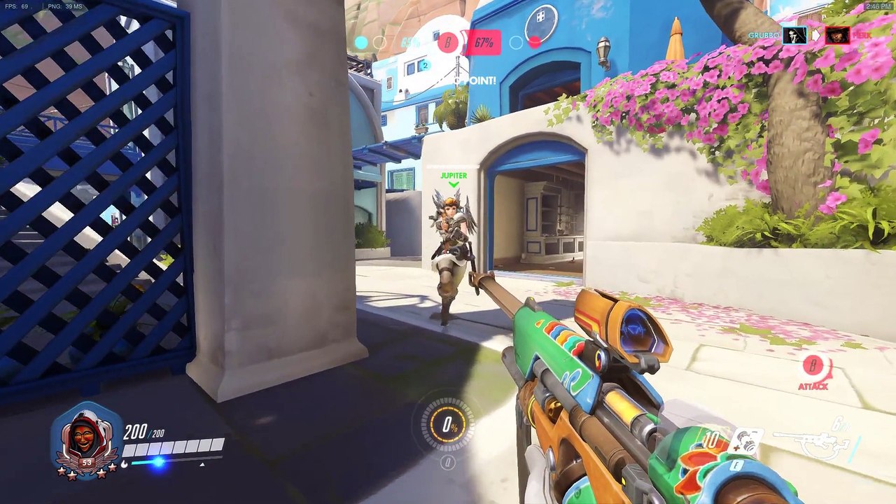 Overwatch: Next level Battle Mercy