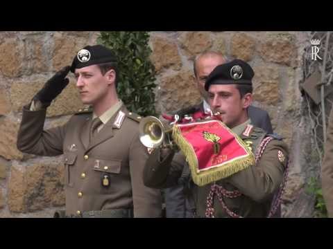 Roma - Mattarella al 73° anniversario dell'eccidio Fosse Ardeatine (23.03.17)