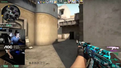 CSGO: Pimp gets killed by a flashbang