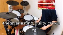 【ギルティクラウン】【Guilty Crown】【OP 2】-the everlasting guilty crown-【drum cover】【叩いてみた】