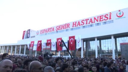 Isparta Kent Hastanesi Açılış Töreni - Sağlık Bakanı Akdağ - Isparta