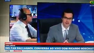 Apesar das inumeras delações contra o Aecio Neves e PSDB, Dallagnol diz a Boechat que PSDB está fora da Lava Jato