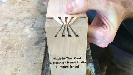 Watching this dovetail joint slide into place is so satisfying.