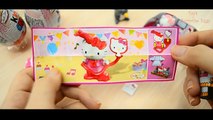 Киндер Сюрприз Хелло Китти, новая коллекция для девочек Unboxing Kinder Surprise Hello Kit