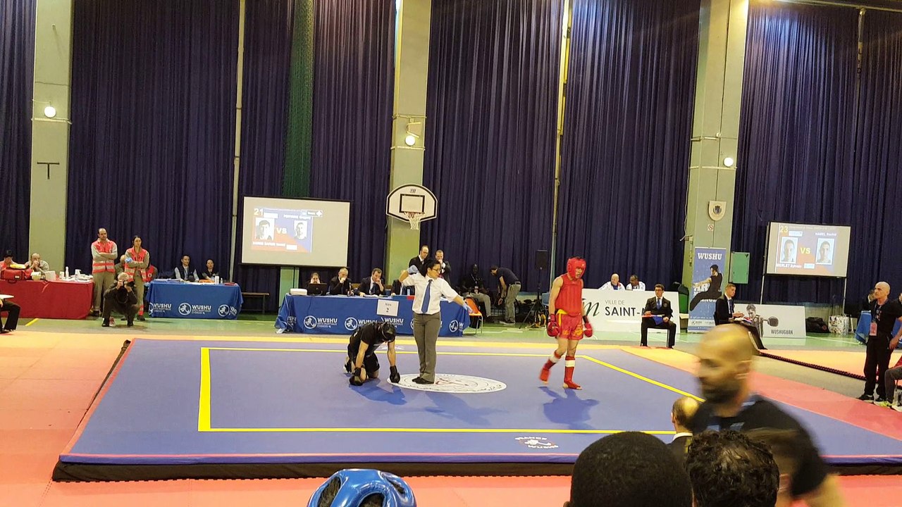 Hamid Karimi Championnat De France Sanda 2017 Finale Round 3