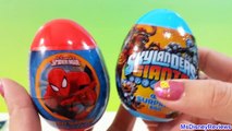 Marvel Avengers Play Pack Iron Man Thor Captain America SkyLanders egg Surprise Ultimate S