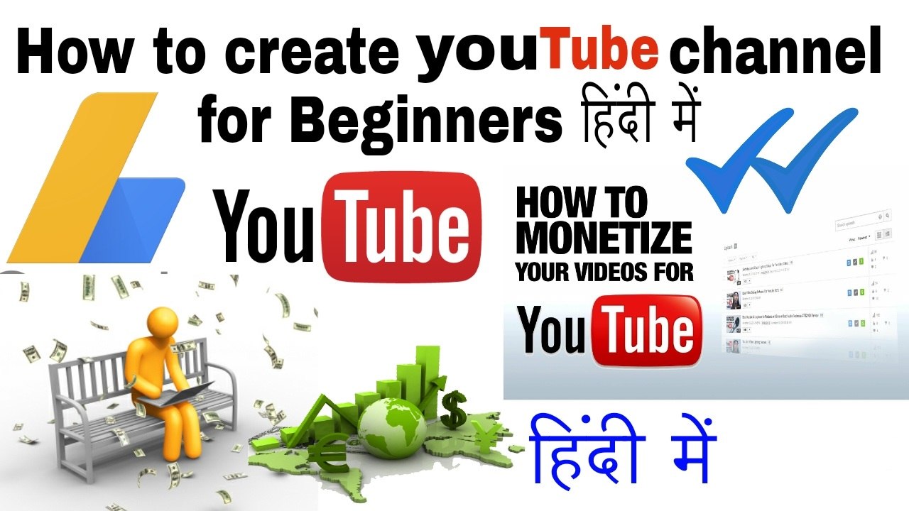 How to create youtube channel and setup google adsense account full tutorial