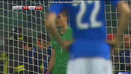 Daniele De Rossi Penalty Goal - Italy 1-0 Albania 24.03.2017 H