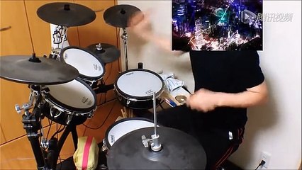 【Tokyo Ghoul】【OP】-Unravel TV-【drum cover】【叩いてみた】