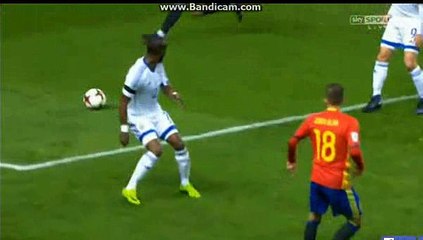 David Silva Goal - Spain 1-0 Israel 24.03.2017 H