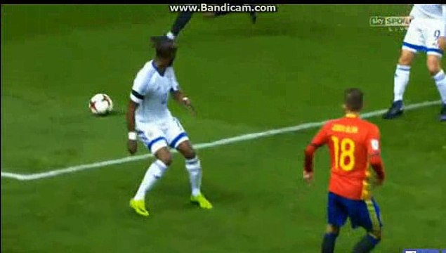David Silva Goal - Spain 1-0 Israel 24.03.2017 H