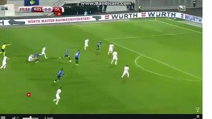 Kosovo BIGGEST CHANCE - Kosovo vs Iceland - 24.03.2017 HD