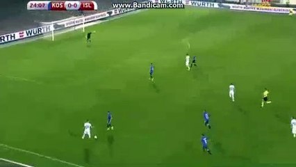 Björn Sigurdarson Brilliant Goal HD - Kosovo 0-1 Iceland 24.03.2017 HD