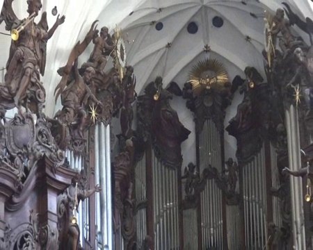 Gdansk, concert d'orgue à Oliwa