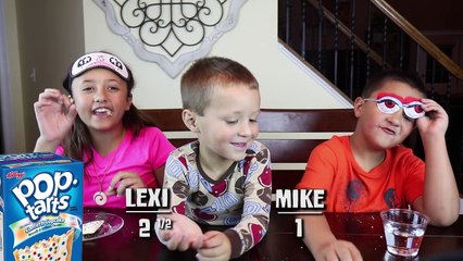 POP TART CHALLENGE & VEGEMITE PRANK on 4 Year Old CHASE (FUNnel Vision w/ Parents Battle)