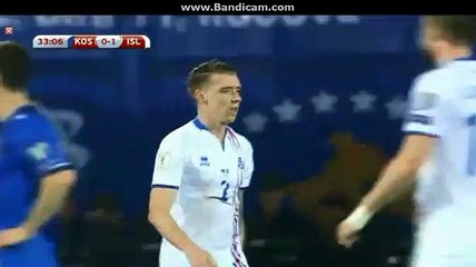 Gylfi Sigurdsson Goal HD - Kosovo 0-2 Iceland 2017