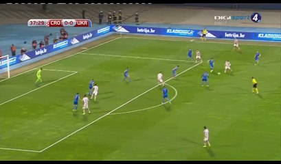 Nikola Kalinic Goal HD - Croatia 1-0 Ukraine - 24-03-2017