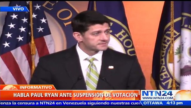 “No teníamos 216 votos, estuvimos muy cerca”: presidente de la Cámara de Representantes de EE. UU. sobre votación de ref