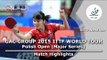 Polish Open 2015 Highlights: HIRANO Miu vs SATO Hitomi (U21 Final)