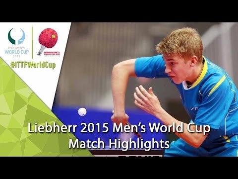 2015 Men's World Cup Highlights: ACHANTA Sharath Kamal vs KALLBERG Anton (Qual. Groups)