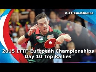 Download Video: 2015 ITTF European Championships Day10 Top Rallies