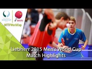 2015 Men's World Cup Highlights: GARDOS Robert vs KALLBERG Anton (Qual. Groups)
