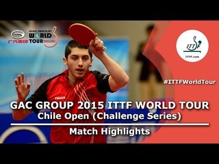 2015 Chile Open Highlights: ALTO Gaston vs OLIVARES Felipe (1/4)