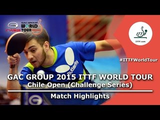 2015 Chile Open Highlights: MINO Alberto vs LAMADRID Juan (1/4)