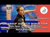 2015 Chile Open Highlights: ORTEGA Daniela vs MOLERO Candela (Qual. Groups)