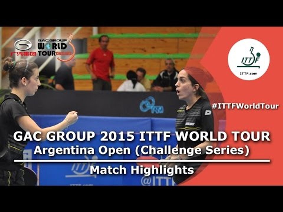 2015 Argentina Open Highlights: ARGUELLES Camila/CODINA Ana vs NAKADA Leticia/TAKAHASHI Bruna (1/2)