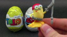 Super Giant Golden Surprise Egg - Spiderman Egg Toys Opening   3 Kinder Surprise Eggs Unbo