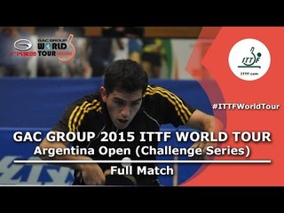 2015 Argentina Open:  ANGLES Enzo/SODERLUND Hampus vs ALTO Gaston/TABACHNIK Pablo FULL MATCH