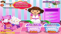 Dora Washing Dresses - Fun Dora Games for little Girls - New Dora Videos