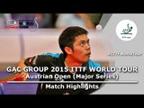 Austrian Open 2015 Highlights: CHUANG Chih Yuan vs MIZUTANI Jun (1/4)