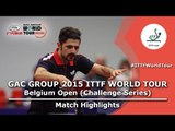 Belgium Open 2015 Highlights: ALAMIAN Nima vs SZOCS Hunor (FINAL)