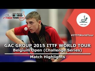 Belgium Open 2015 Highlights: PIERAERT Valentin vs BORO Birdie (Qual. Groups)