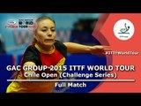 2015 Chile Open FULL MATCH: RUANO Lady vs CASTELLANO Natalia (Qual. Groups)