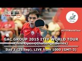 GAC Group 2015 ITTF World Tour Chile Open - Day 3 Morning