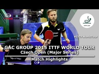 Czech Open 2015 Highlights: JUNG Youngsik/KIM Minseok vs GERELL Par/PERSSON Jon (FINAL)