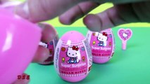 HELLO KITTY SURPRISE TOYS Worlds Biggest Surprise Egg Chocolate HK Surprise Eggs Kids Toy