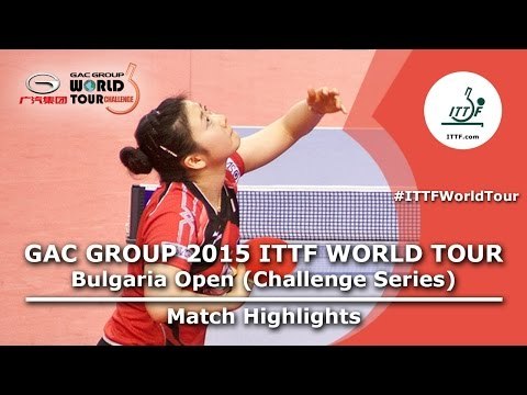 Bulgaria Open 2015 Highlights: ISHIGAKI Yuka vs FUKUHARA Ai (1/4)