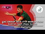 Austrian Open 2015 Highlights: KIM Minseok vs GERALDO Joao (R 64)