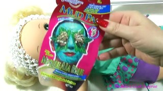 Baby Alive Facial Care Mask Skin Care Pedicure Disney FUNNY VIDEO Dolls Facial Beauty Salo