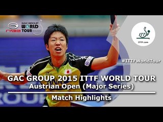 Скачать видео: Austrian Open 2015 Highlights: OVTCHAROV Dimitrij vs MIZUTANI Jun (FINAL)