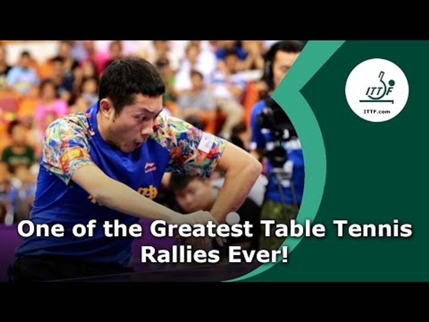Possibly the Greatest Table Tennis Rally Ever! - video Dailymotion