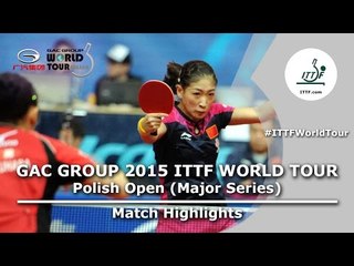 Polish Open 2015 Highlights: FUKUHARA Ai vs LIU Shiwen (1/4)